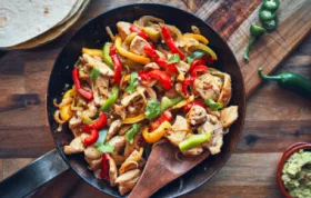 Tangy Chicken Fajitas