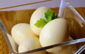 Tangy Pickled Eggs Recipe