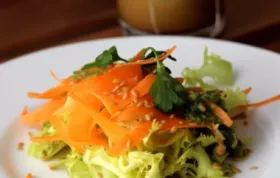 Tangy Tamari Dressing Salad Recipe