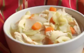 Thai Chicken Cabbage Soup