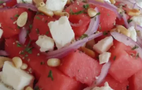 Tisa's Big Top Watermelon Salad