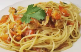 Tomato and Bacon Pasta