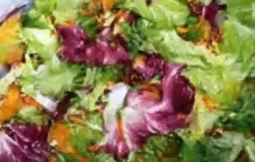 Tossed Romaine and Orange Salad