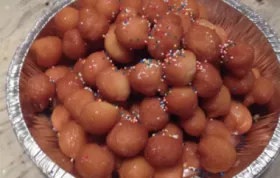 Traditional Italian Honey Balls