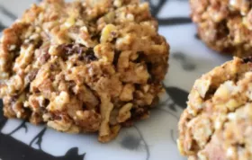 Trail Mix Oatmeal Cookies