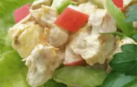 Tropical Chicken Salad with Mango Chutney