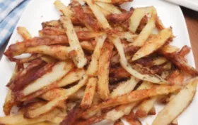 Truffled French Fries - Crispy and Flavorful Homemade Fries