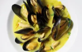 Try this delicious and rich Saffron Mussel Bisque for a comforting and satisfying meal.