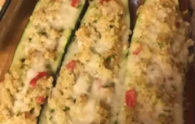 Tuna Stuffed Zucchini Recipe