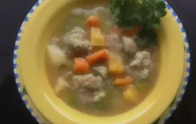 Turkey Meatball and Vegetable Stew