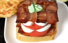 Ultimate Bacon Caprese Sandwich Recipe