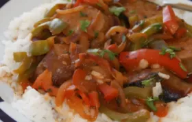 Ultimate Sausage with Peppers, Onions, and Beer Recipe