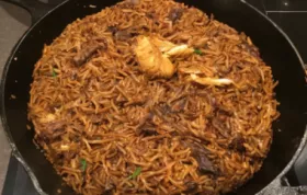 Uzbek Plov (Lamb and Rice Pilaf)