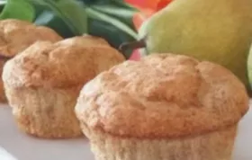 Vanilla-Pear Muffins