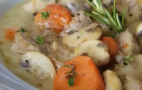 Veal Roast Blanquette