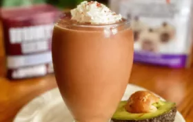 Vegan Chocolate Avocado Shake