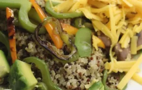 Vegan Quinoa and Guacamole Bowl Recipe