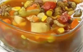 Vegetable Deer Soup