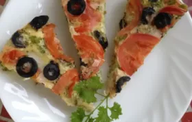 Vegetable Pizza Frittata