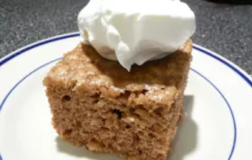 Wacky Buckwheat Spice Cake