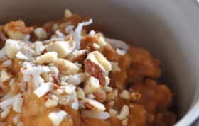 Warm and comforting pumpkin oatmeal recipe