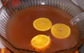 Warm and Spicy Autumn Punch Recipe