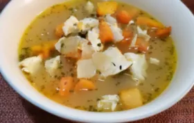 Warm up this winter with a comforting bowl of Cold Season Chicken and Sweet Potato Soup