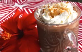 Warm up with a taste of the tropics with this Hawaiian hot chocolate recipe.