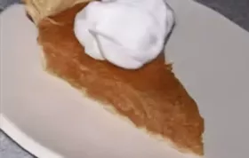 Yummy Pumpkin Pie